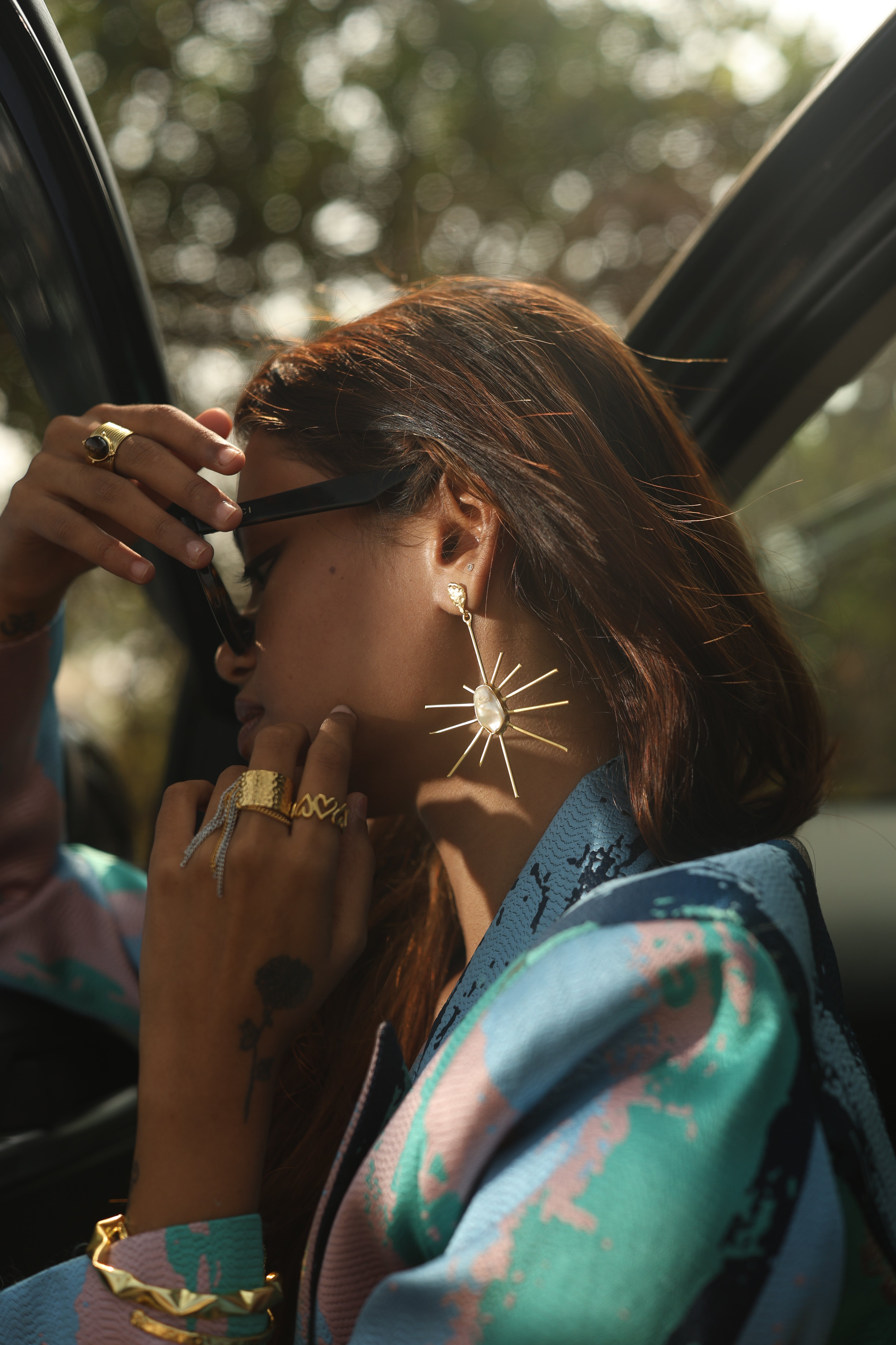 Solara Crown Earrings