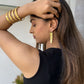 Golden Edge Earrings