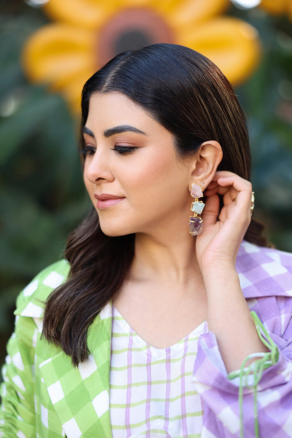 Gemstone Harmony Earrings