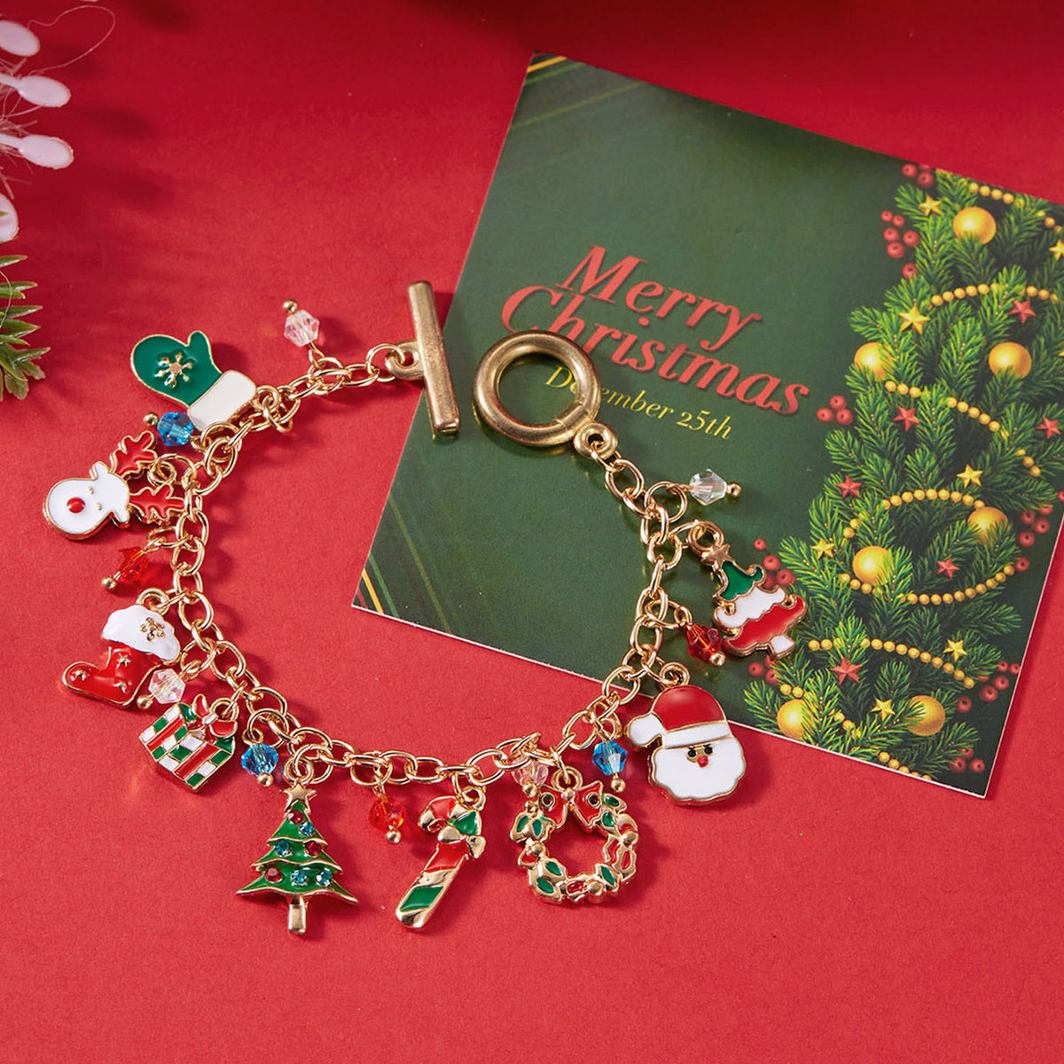 Christmas Wonderland bracelet-Gold