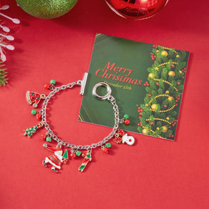 Christmas wonderland bracelet-Silver