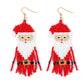 Jolly Santa Earrings