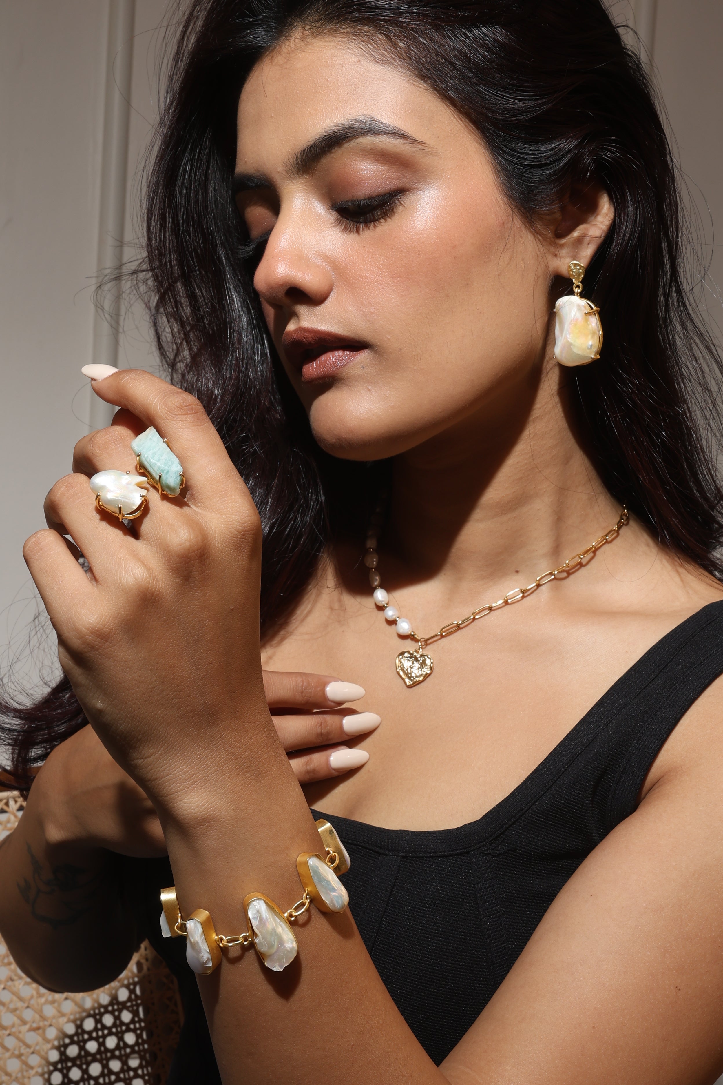 Pearlbound Heart Necklace
