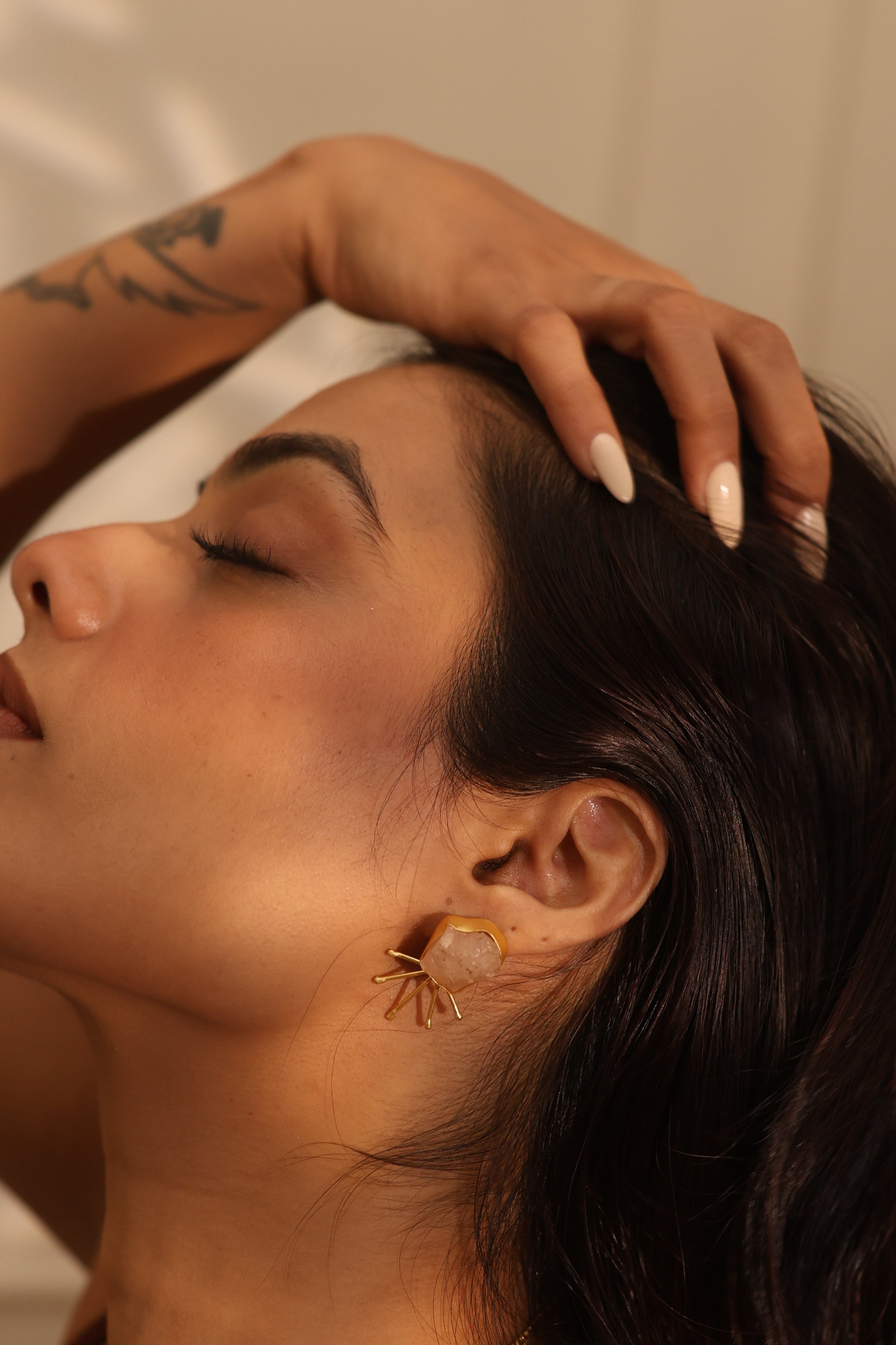 Quartz Radiance Earrings