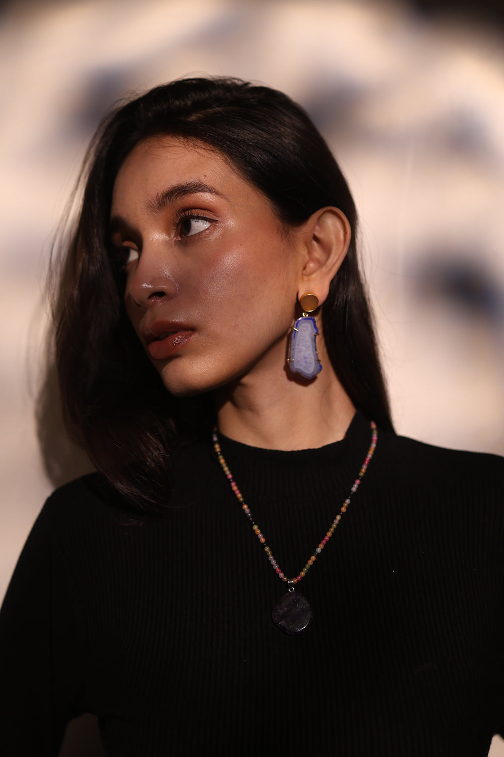 Boho Amethyst Glow Necklace