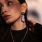Indigo Shard Earrings