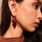 Crimson Flame Earrings