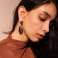 Noir Leaf Earring 🖤✨