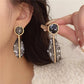 Noir Leaf Earring 🖤✨
