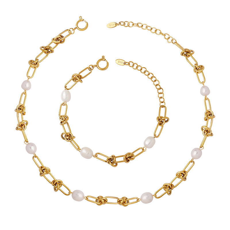 Pearl Link Necklace