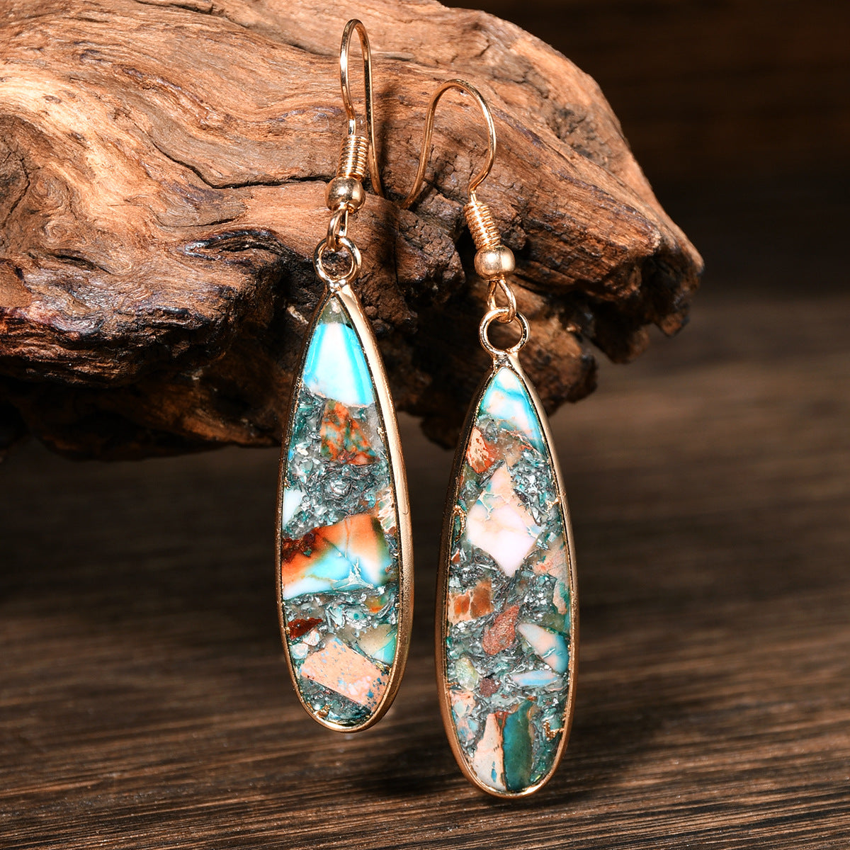 Earthen Glow Earrings 🌿✨