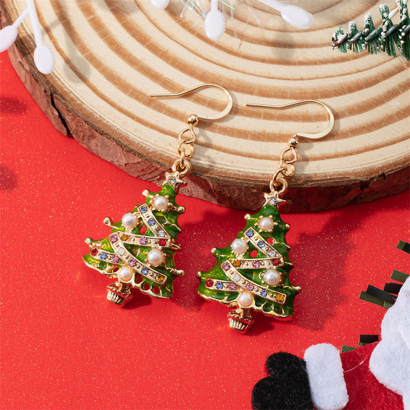 Twinkling Tree earrings