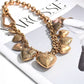 Baroque Heart Charm Neckpiece
