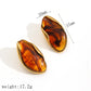 Amber Wave Resin Studs