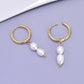 Double Pearl Earrings