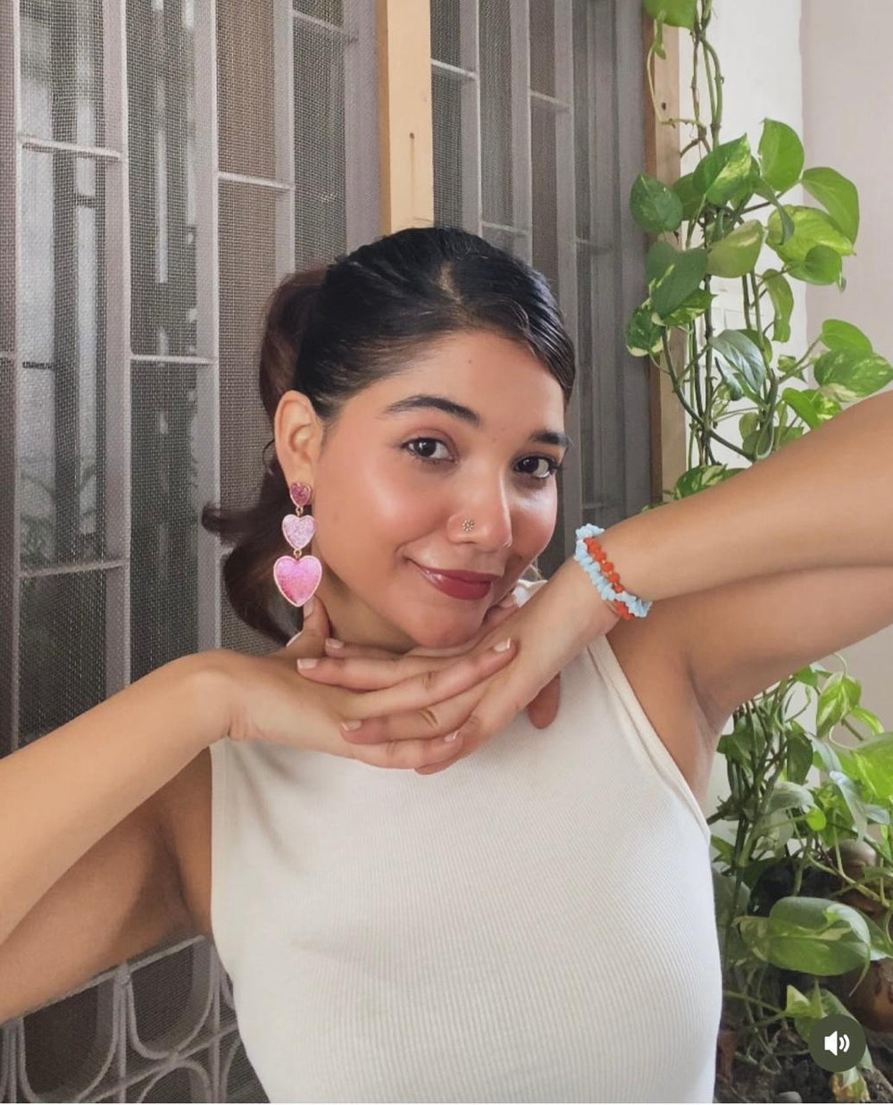 💖 Starlit Hearts Earrings