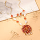 Gulzar Enamel Necklace Set