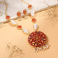 Gulzar Enamel Necklace Set