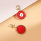 Crimson Aura Evil Eye Earrings