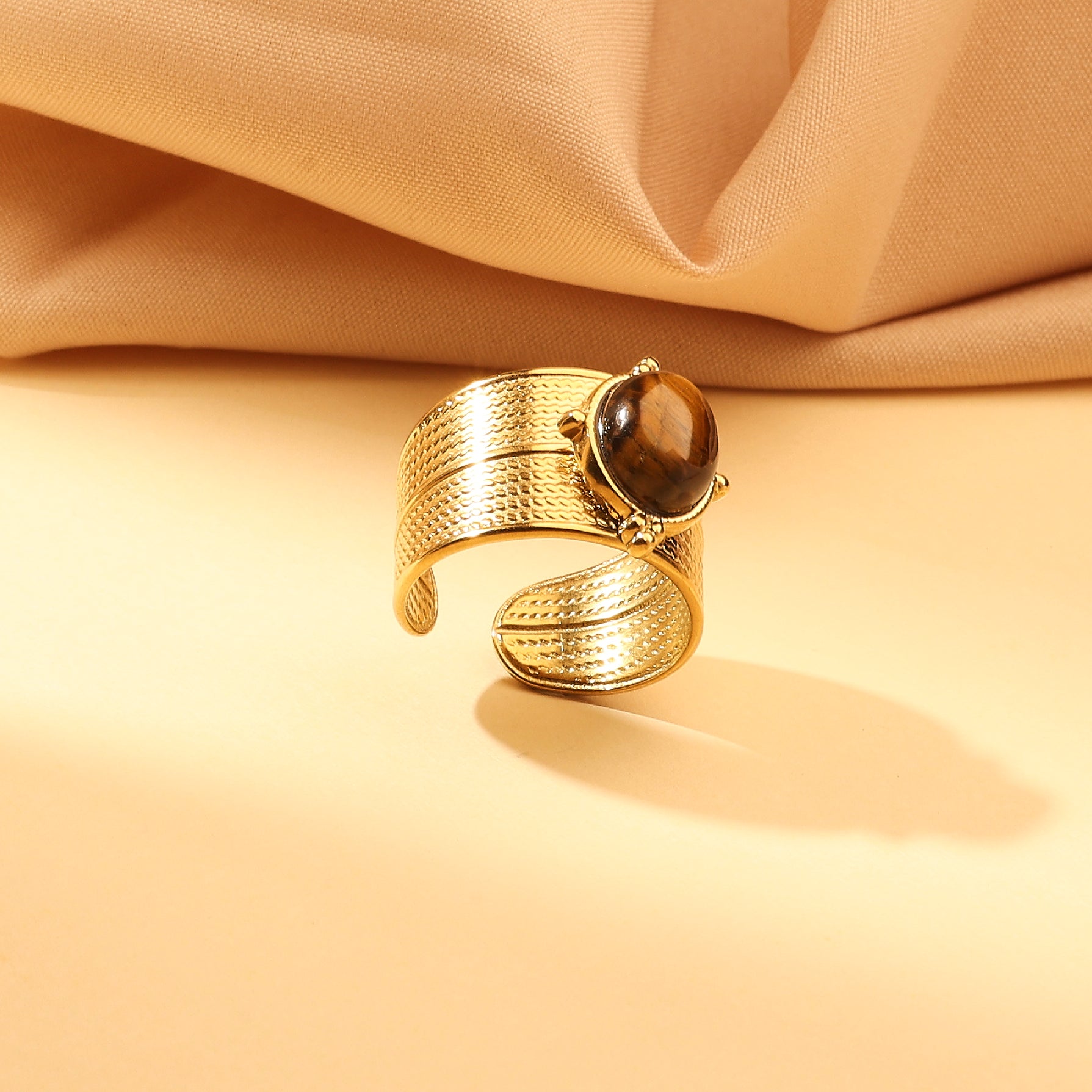 Tiger’s Gaze Ring