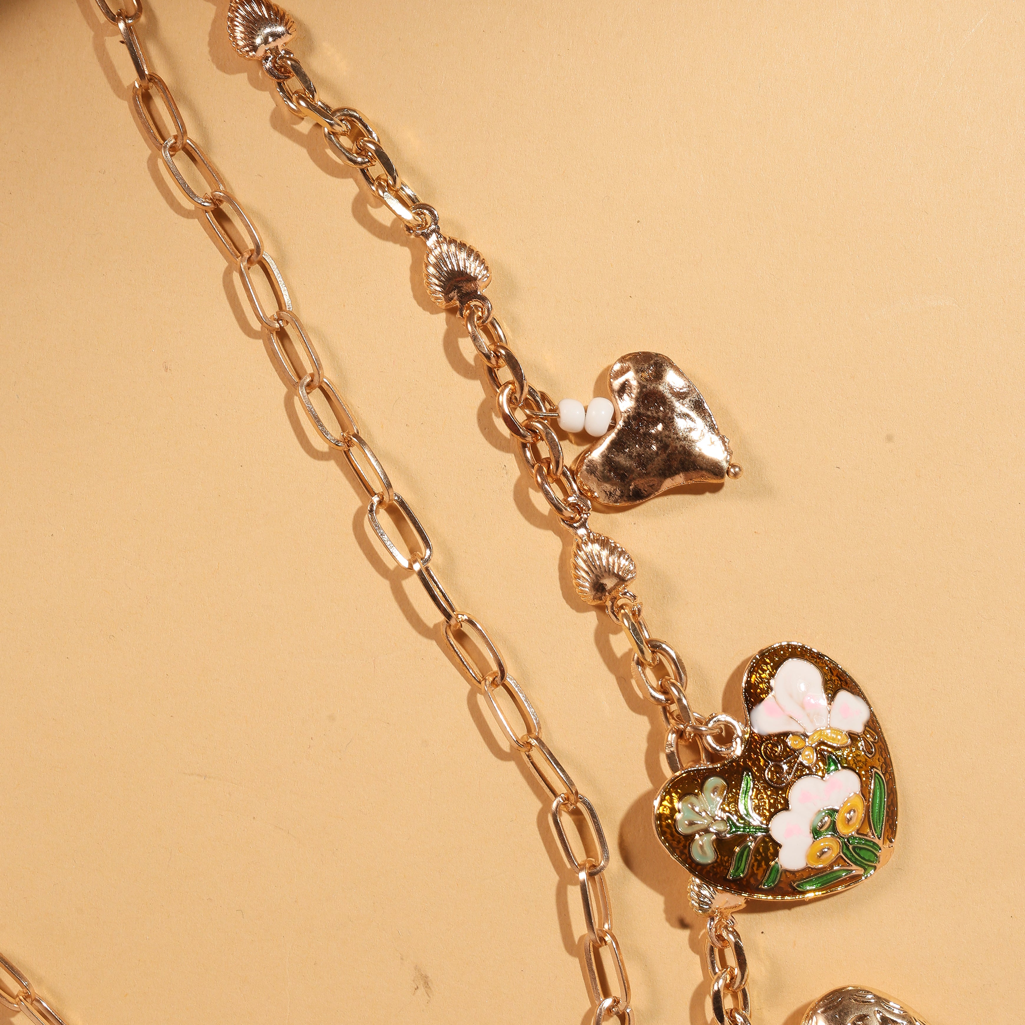 Hearts in Bloom Charm Necklace-Love, in every color.