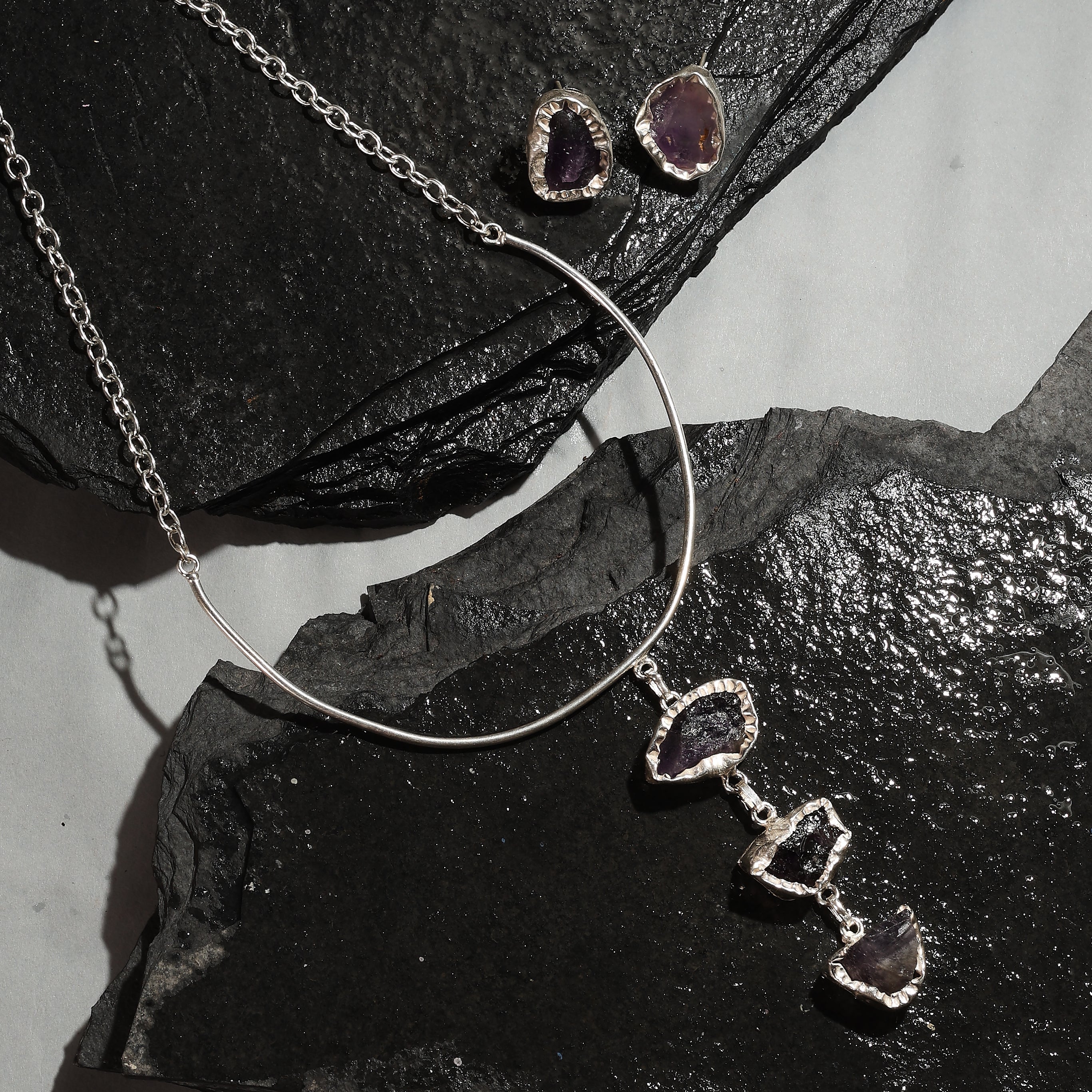 Trishna Amethyst Choker