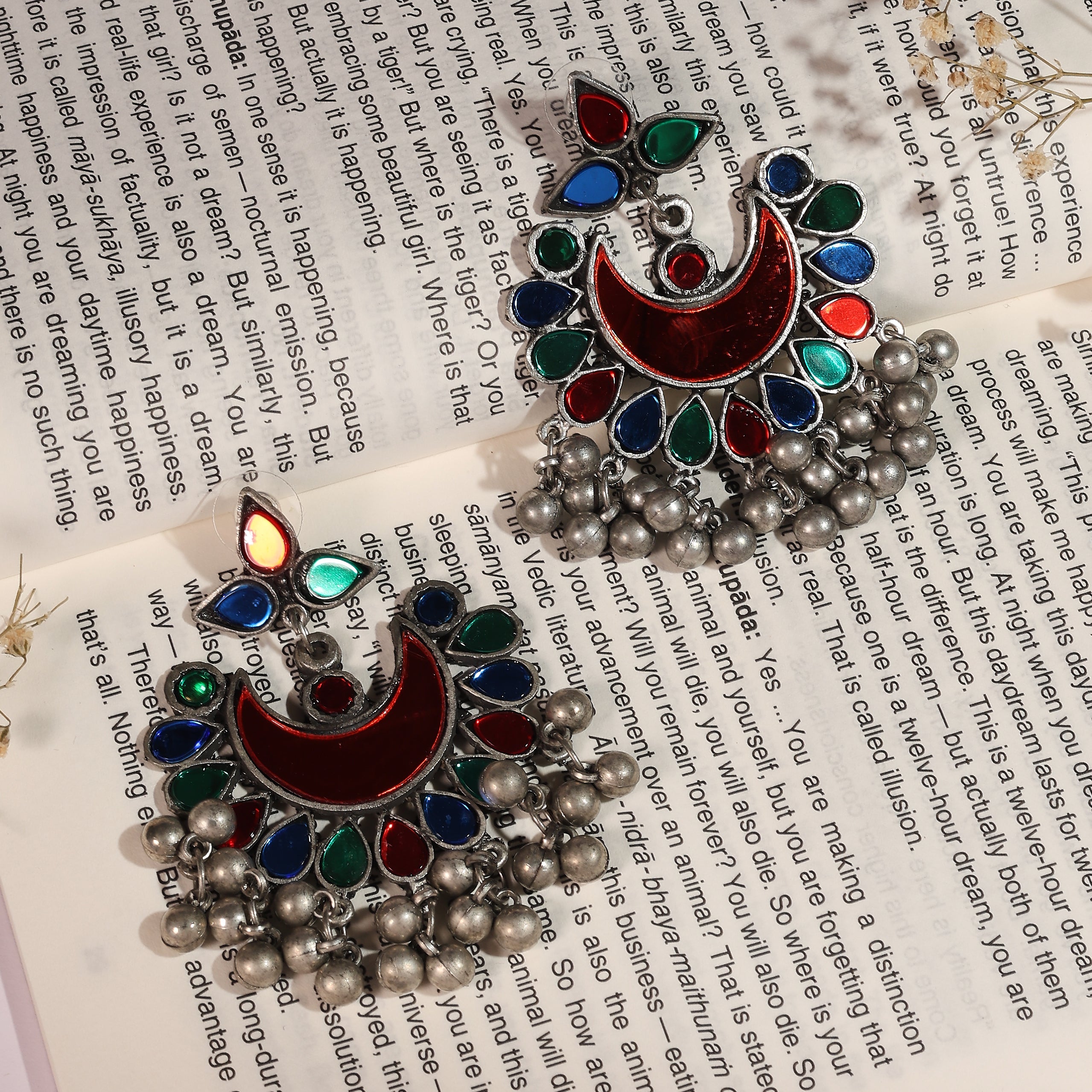 Rangrez Crescent Earrings