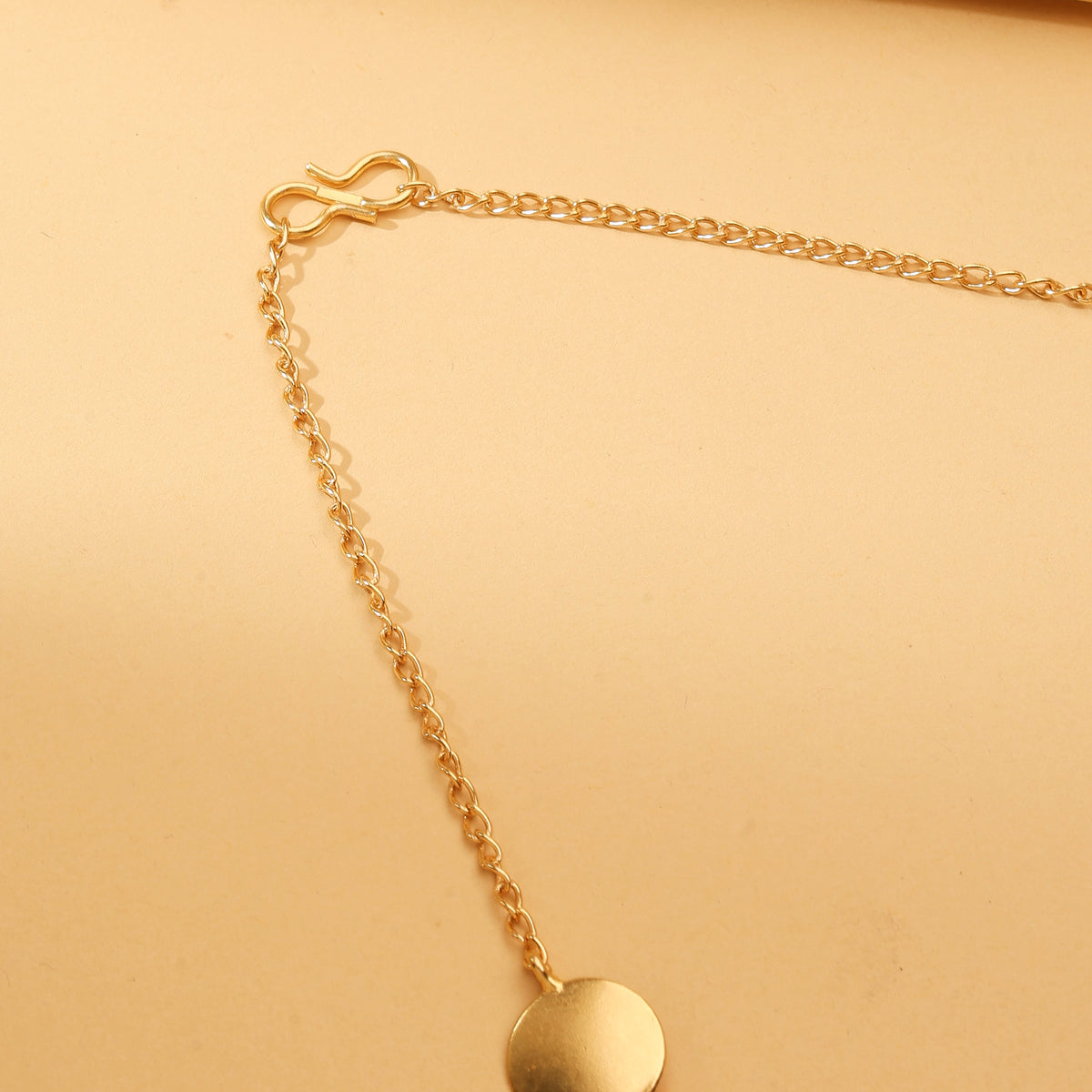 Golden Coin Necklace Set
