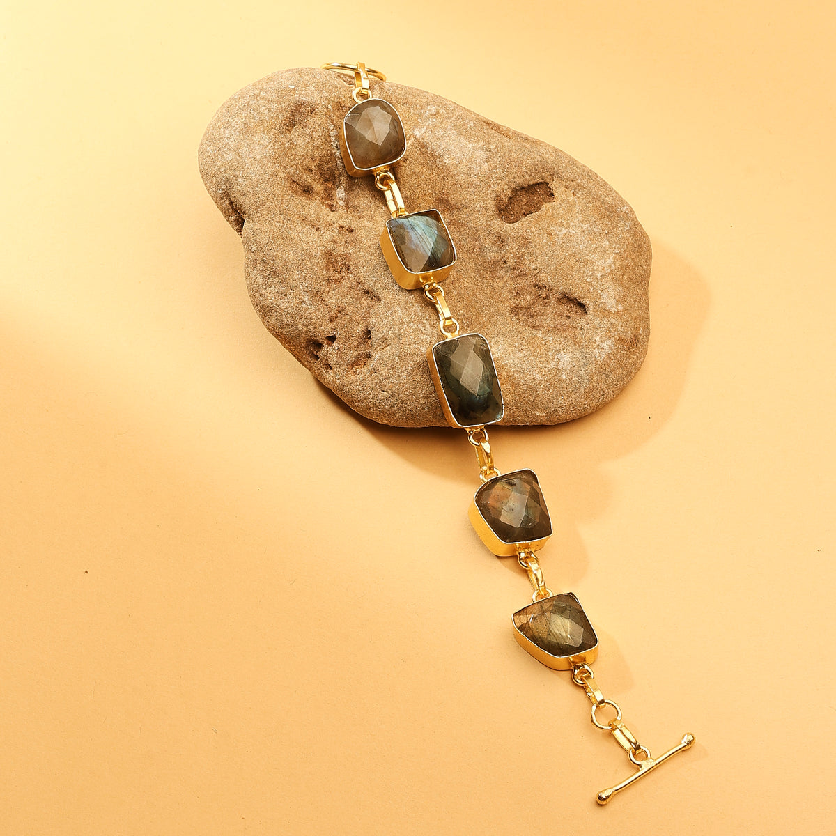 Midnight Flash Labradorite Bracelet
