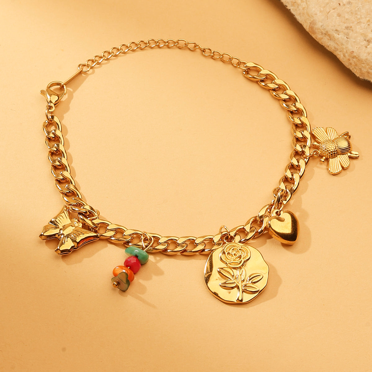 Garden Muse Charm Bracelet